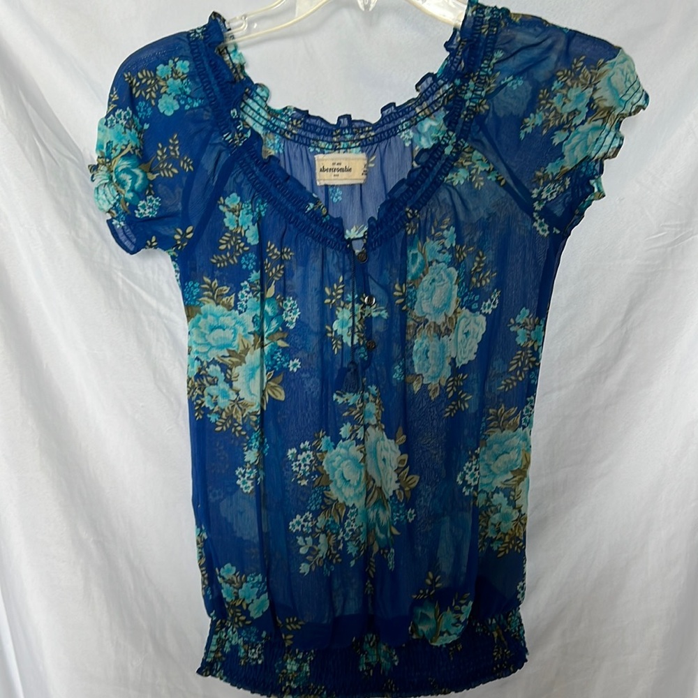 Abercrombie Sheer Blouse